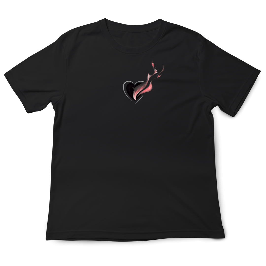 MESS AROUND AND FIND OUT ~ FLAME TEE (BLACK OR WHITE)