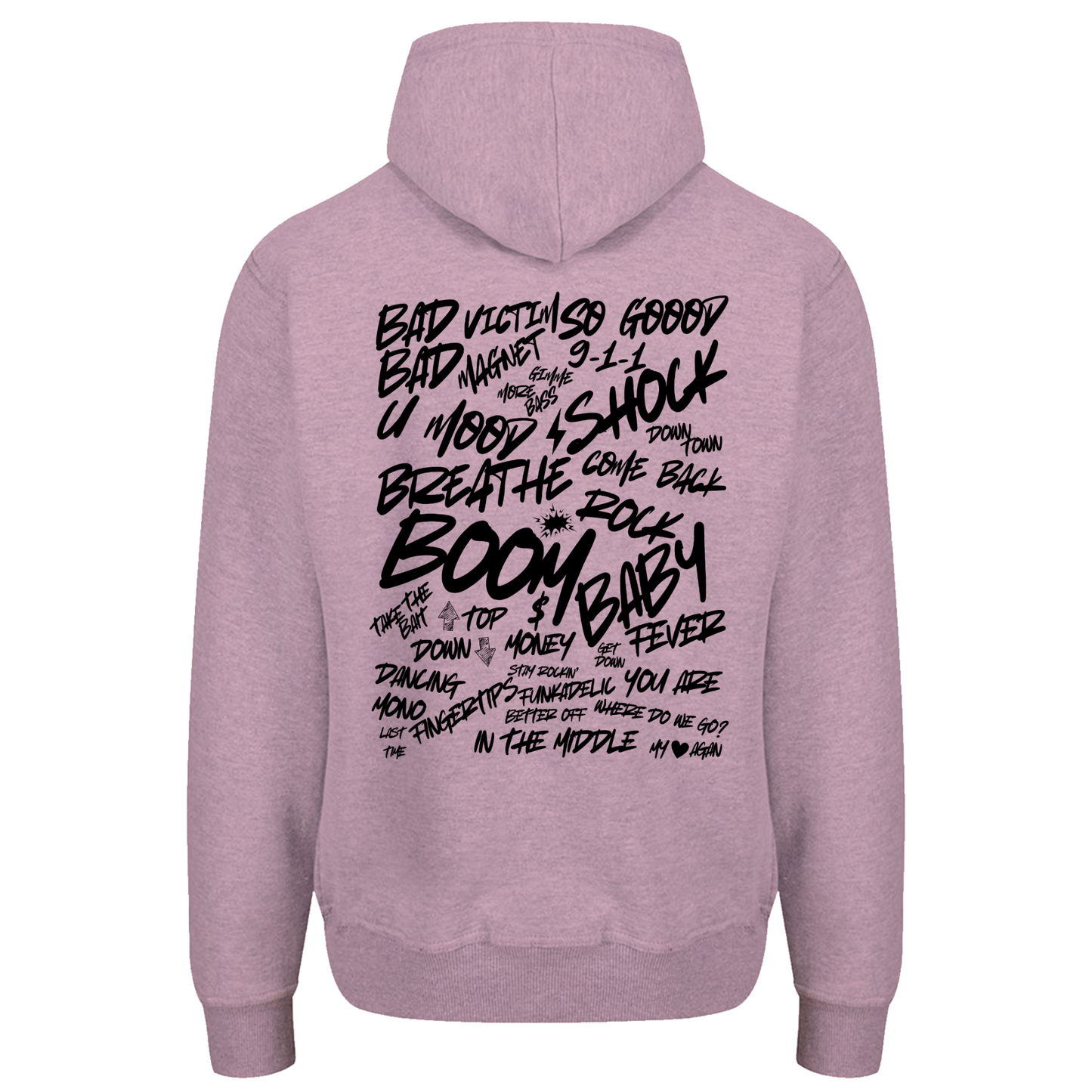 TOUR ~ PULL-OVER HOODIE ~ LIGHT PINK
