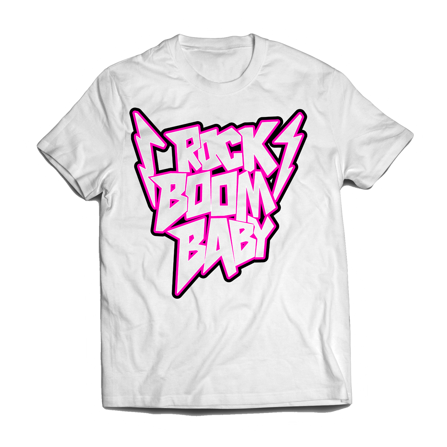 ROCK BOOM BABY PLAYERA ~ ROSA Y BLANCA