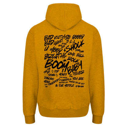 TOUR PULL OVER HOODIE ~ YELLOW